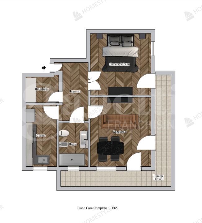 Appartamento - Planimetry 1