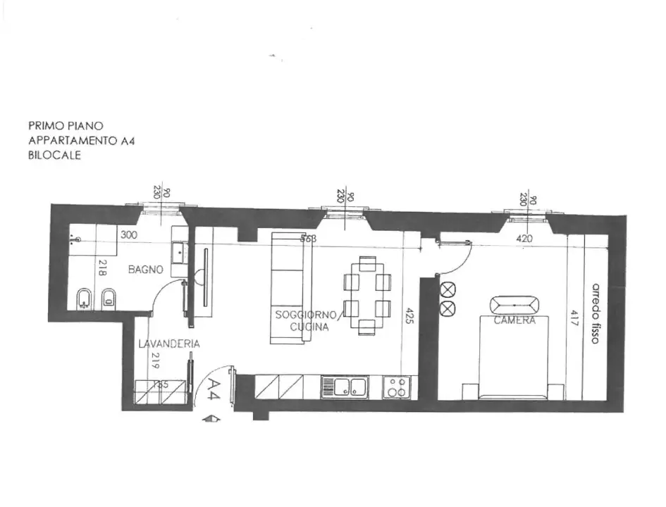 Appartamento - Planimetry 1