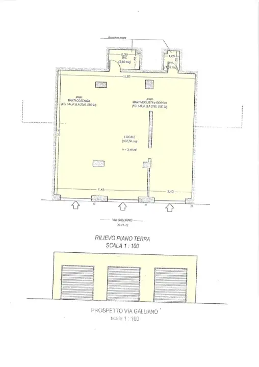 Negozio - Planimetry 1