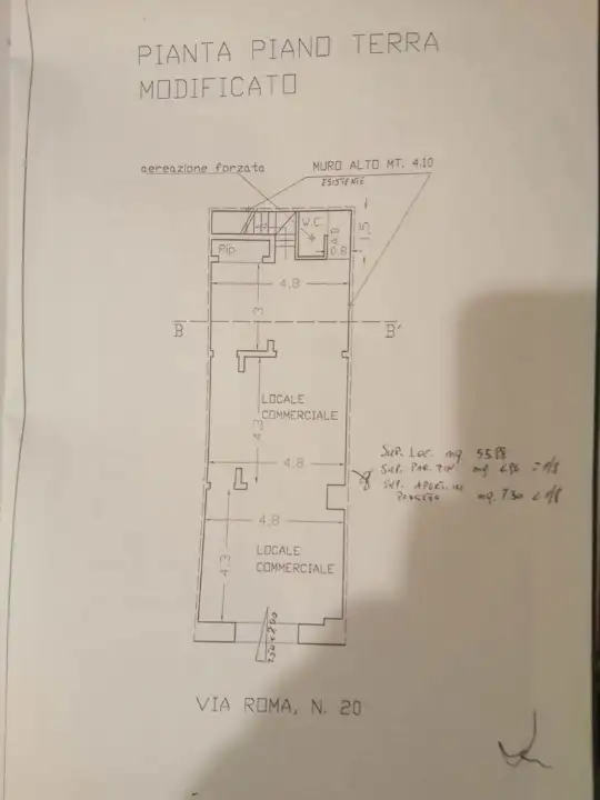 Negozio - Planimetry 1