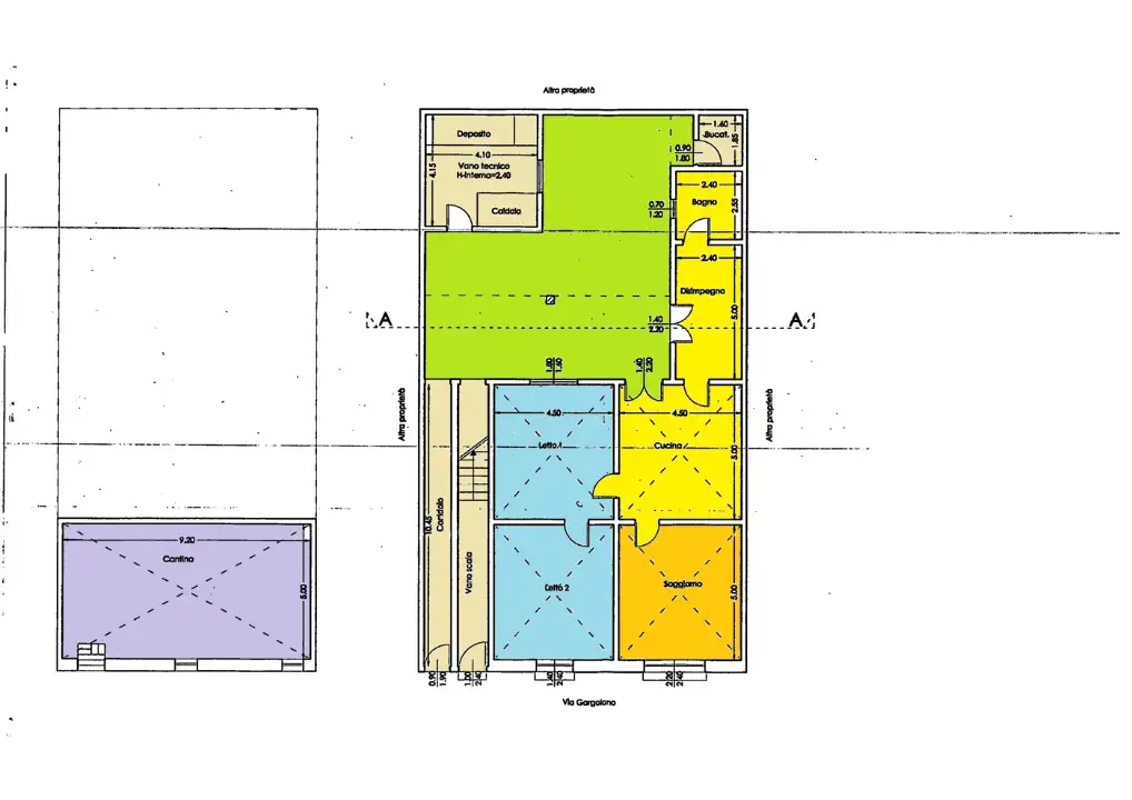 Casa Indipendente - Planimetry 1