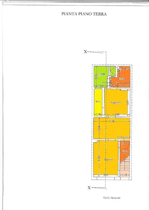 Casa Indipendente - Planimetry 3
