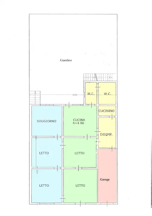 Casa Indipendente - Planimetry 1