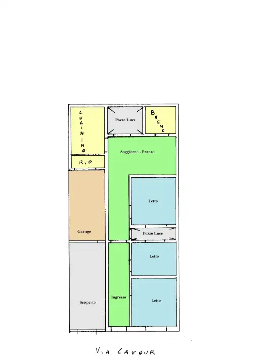 Casa Indipendente - Planimetry 1