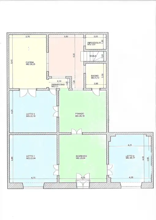 Casa Indipendente - Planimetry 1
