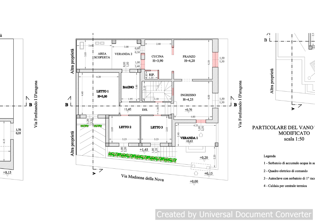 Casa Indipendente - Planimetry 1