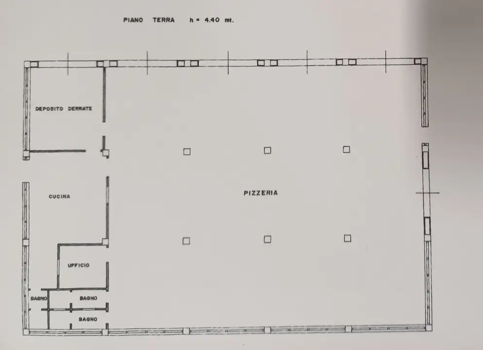 Capannone - Planimetry 1