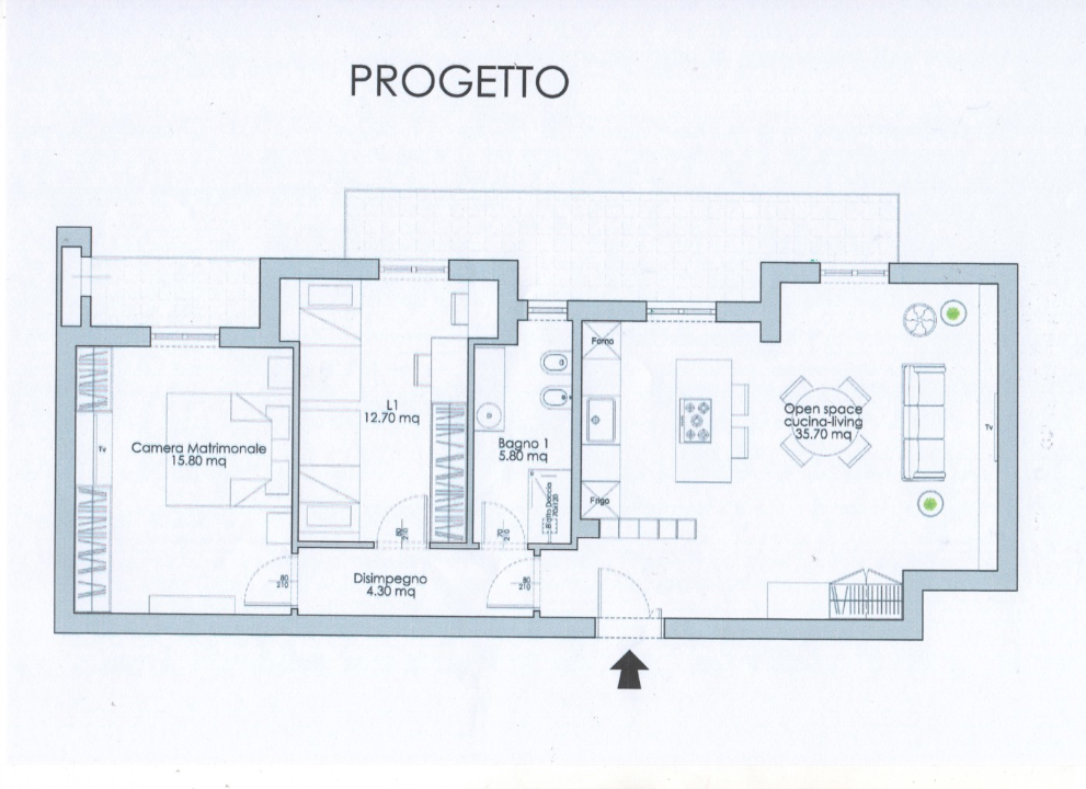 Appartamento - Planimetry 1