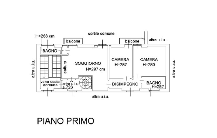 Appartamento - Planimetry 1