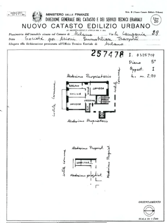 Appartamento - Planimetry 1