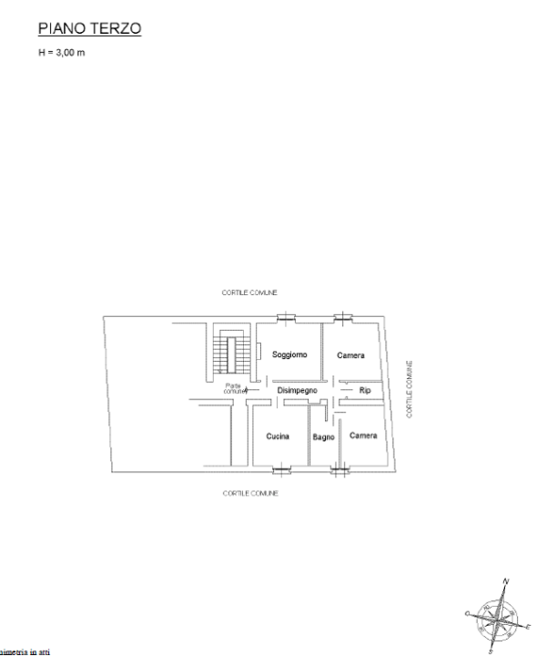 Appartamento - Planimetry 1