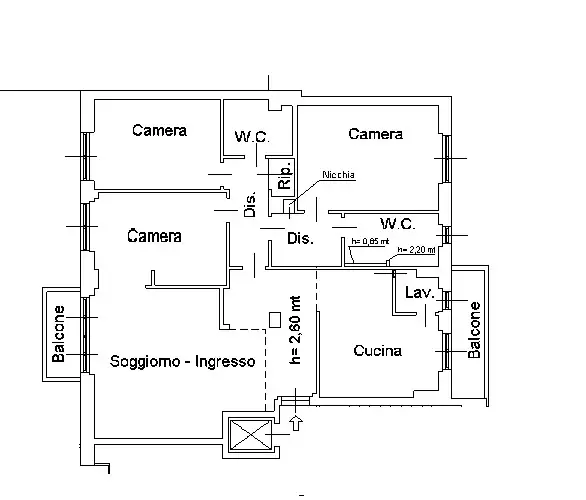 Appartamento - Planimetry 1