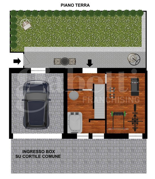 Casa Indipendente - Planimetry 1
