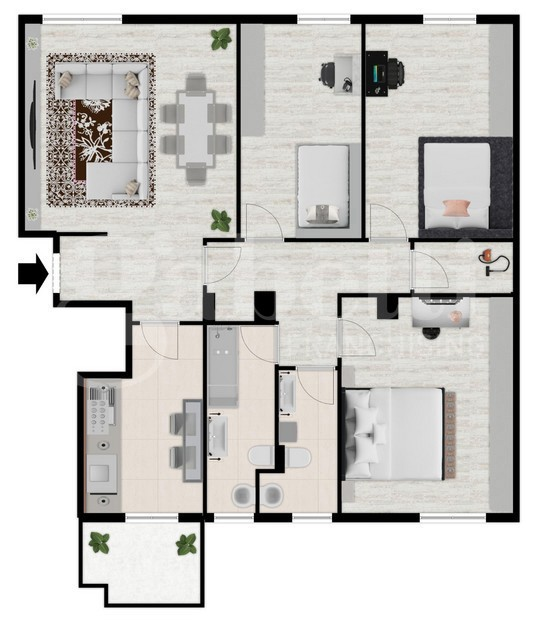 Appartamento - Planimetry 1