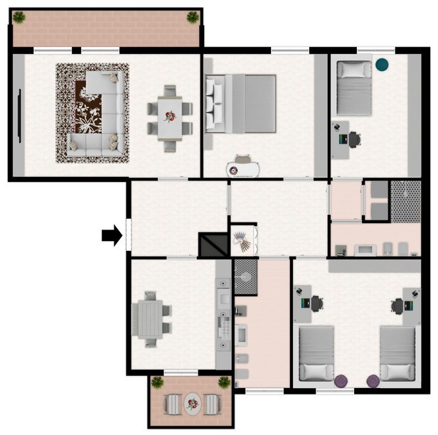 Appartamento - Planimetry 1