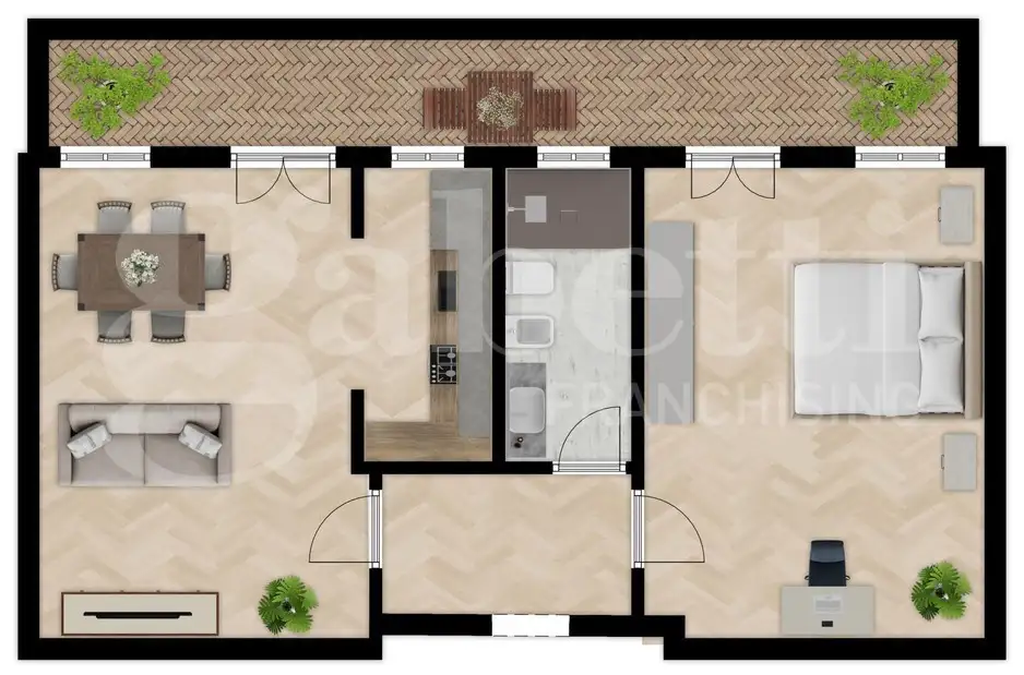 Appartamento - Planimetry 1