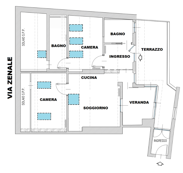 Appartamento - Planimetry 1