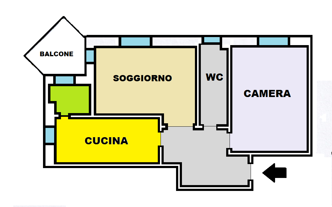 Appartamento - Planimetry 1