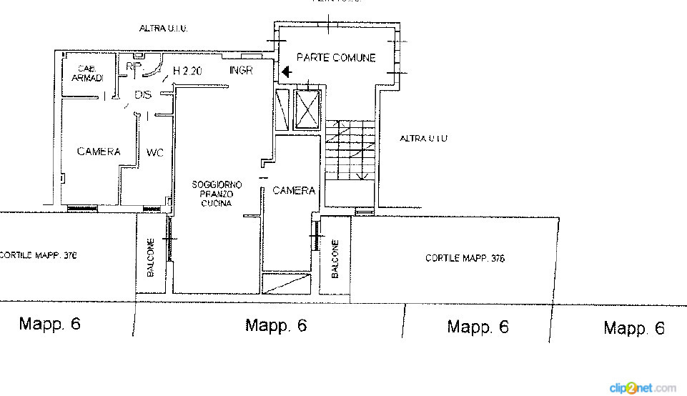 Appartamento - Planimetry 1