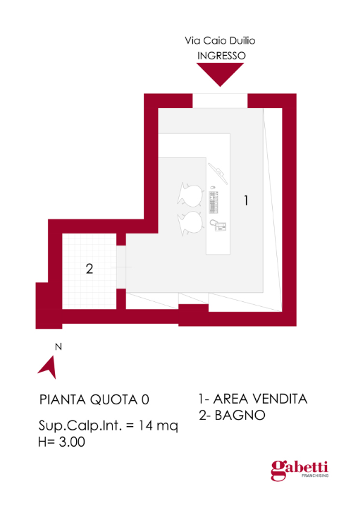 Negozio - Planimetry 1