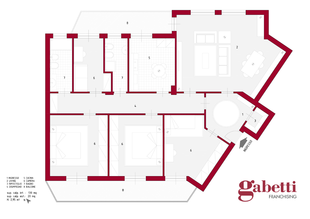 Appartamento - Planimetry 1