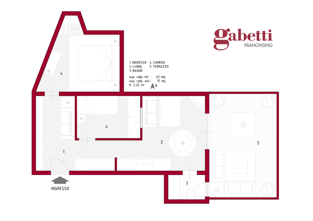Appartamento - Planimetry 1