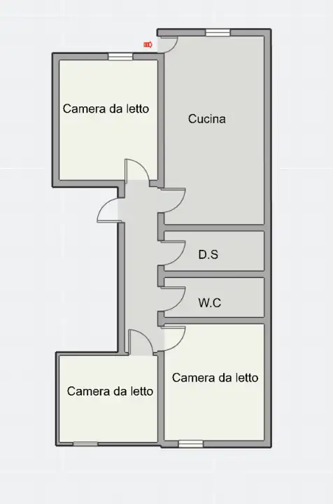 Appartamento - Planimetry 1