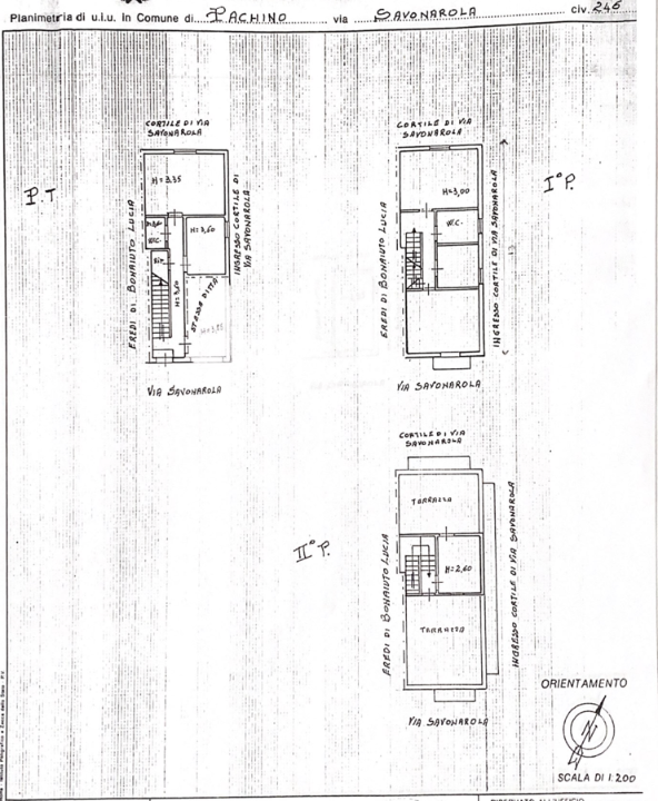 Casa Indipendente - Planimetry 1