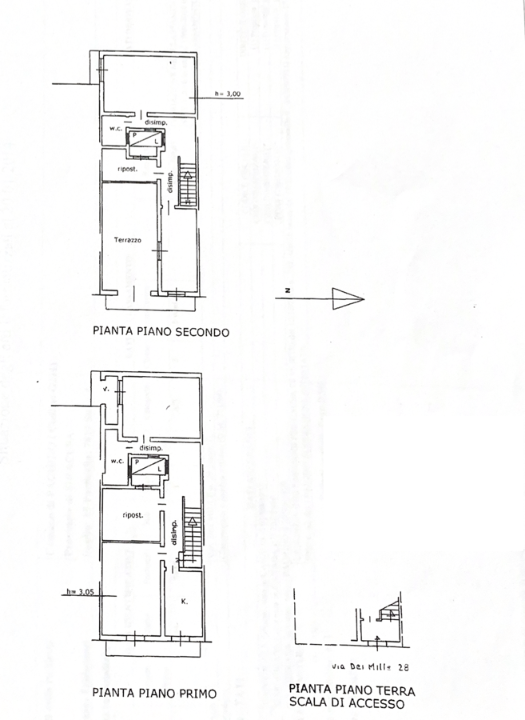 Casa Indipendente - Planimetry 1
