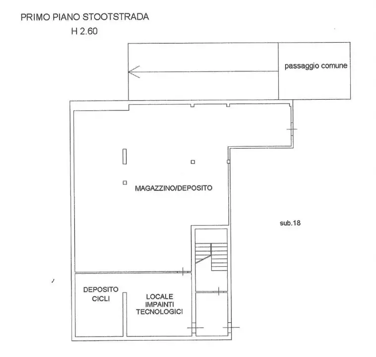 Negozio - Planimetry 2