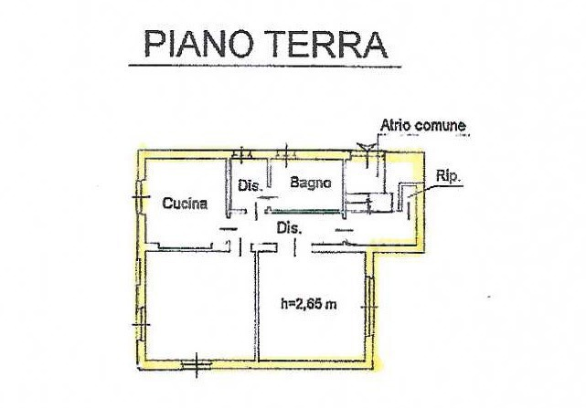Casa Indipendente - Planimetry 1