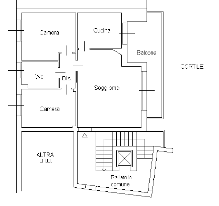 Appartamento - Planimetry 1