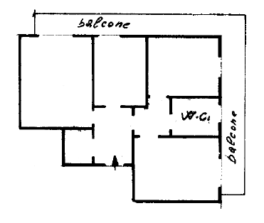 Appartamento - Planimetry 1