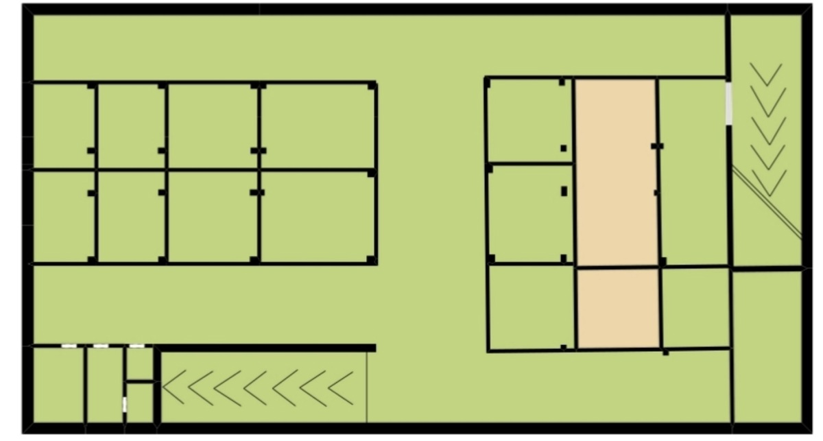 Capannone - Planimetry 1