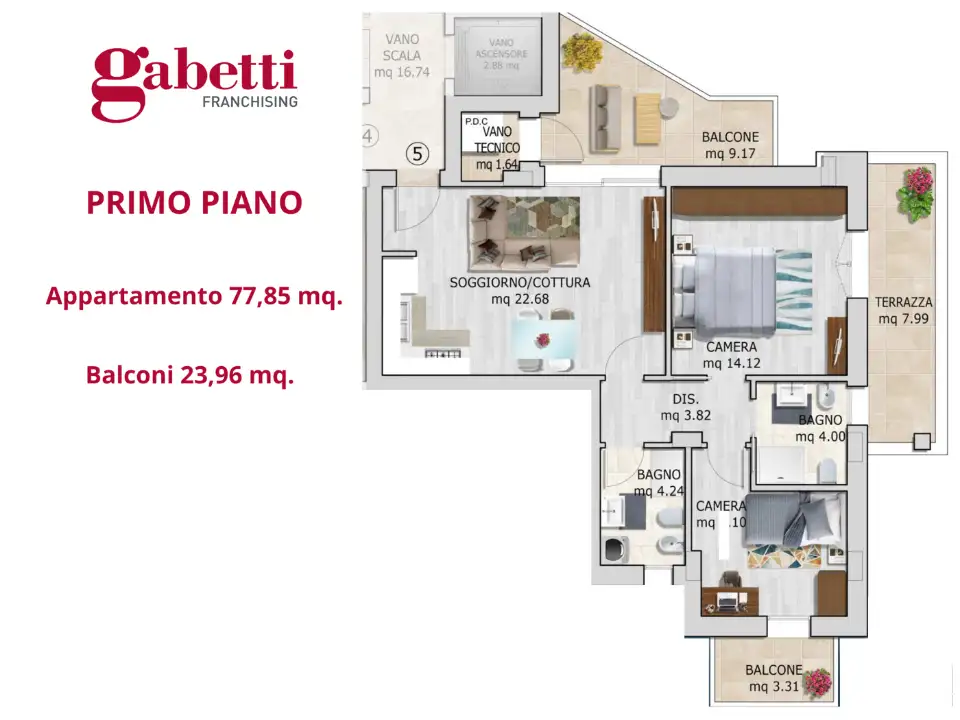 Appartamento - Planimetry 1