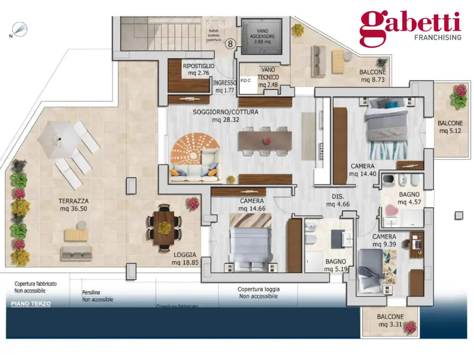 Appartamento - Planimetry 1