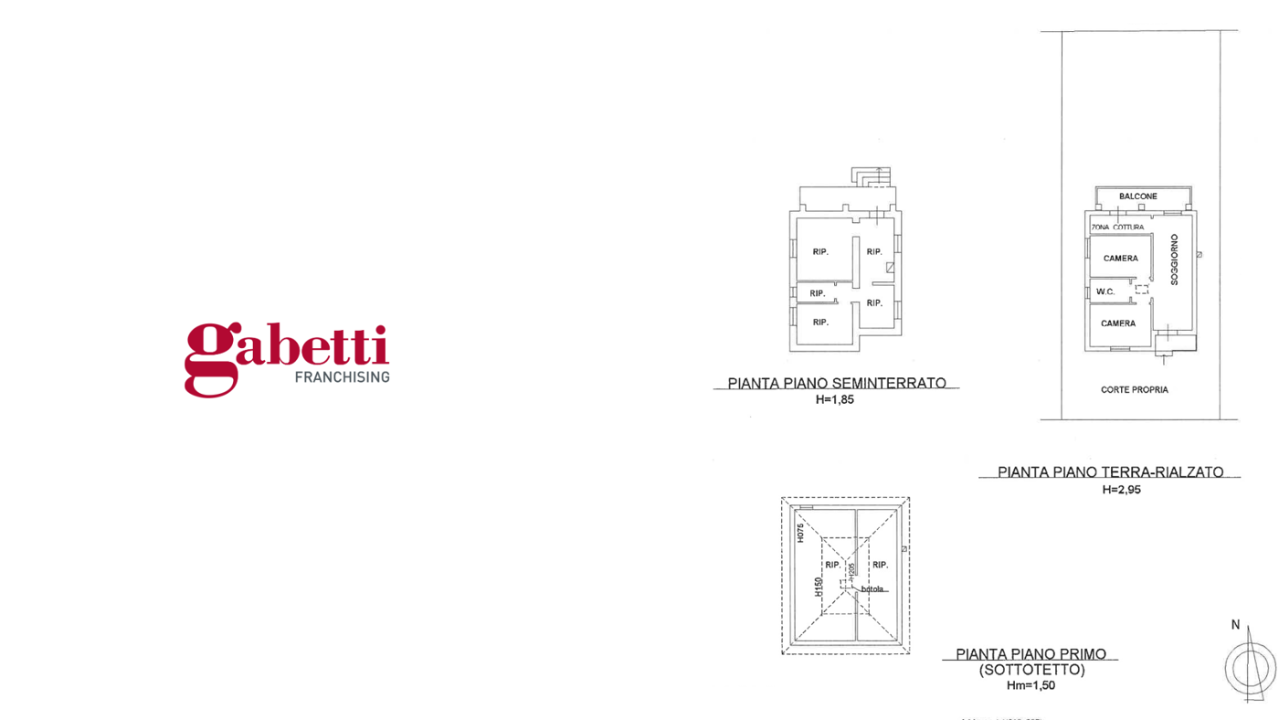 Casa Indipendente - Planimetry 1