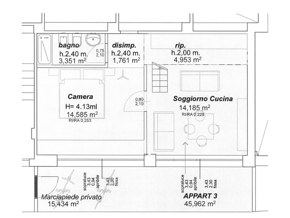 Appartamento - Planimetry 2