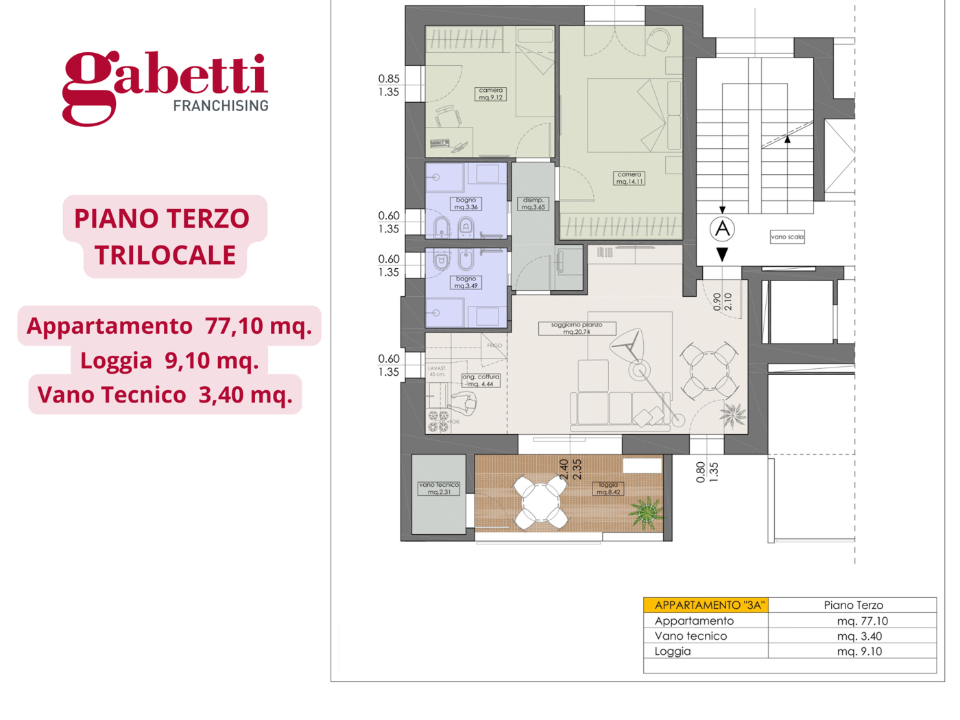 Appartamento - Planimetry 1