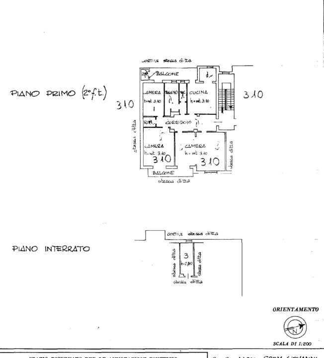 Appartamento - Planimetry 1