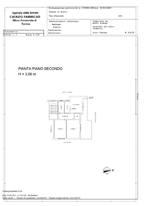 Appartamento - Planimetry 1