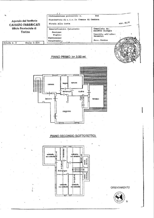 Appartamento - Planimetry 1