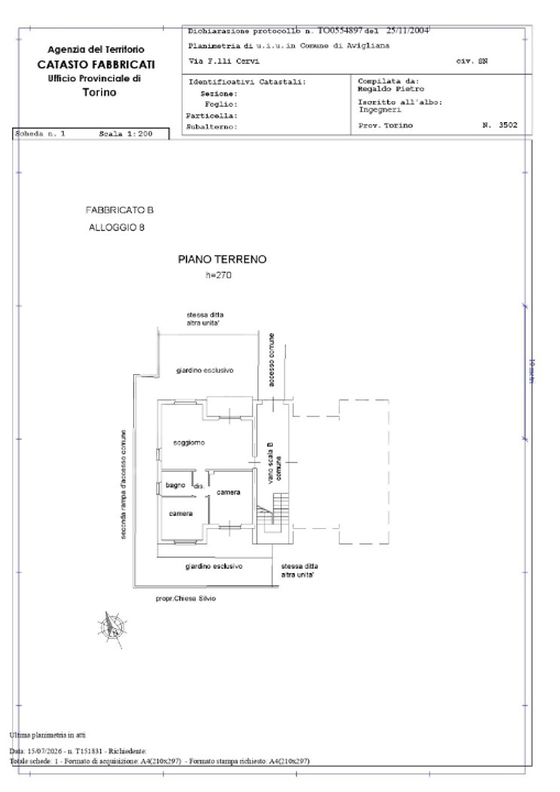 Appartamento - Planimetry 1