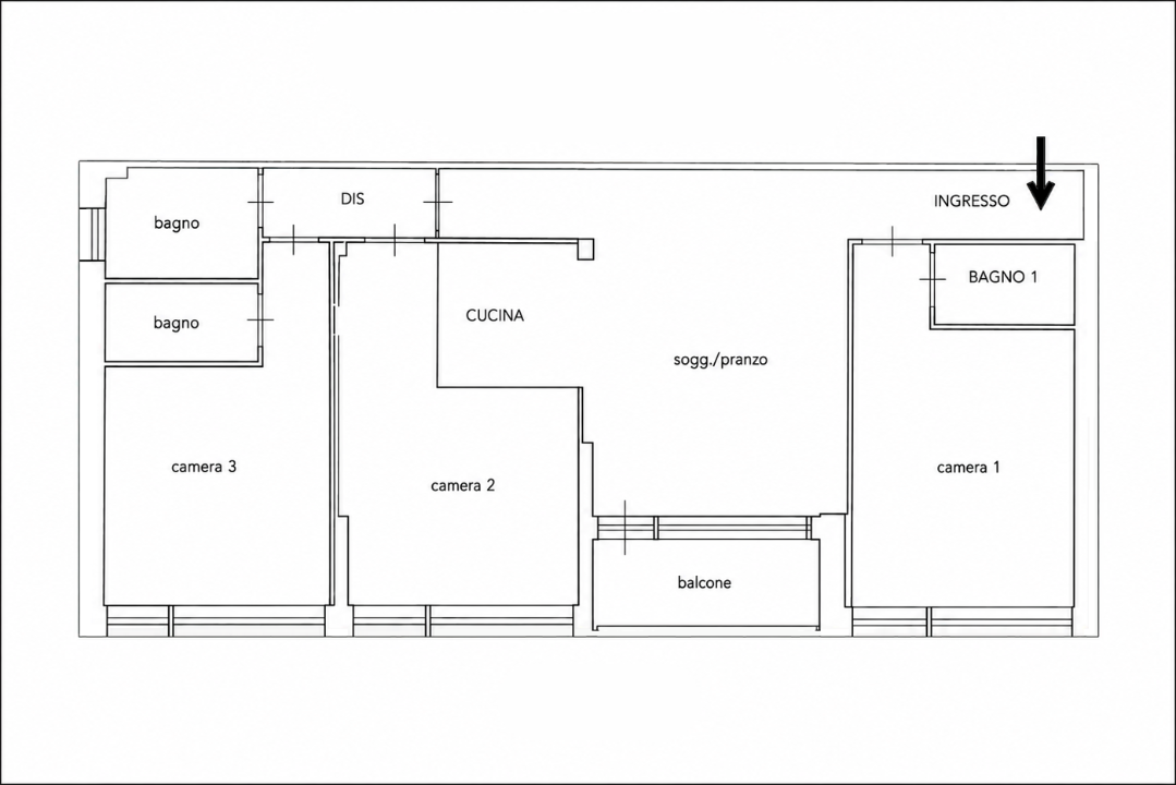 Appartamento - Planimetry 1