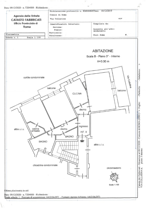 Appartamento - Planimetry 1