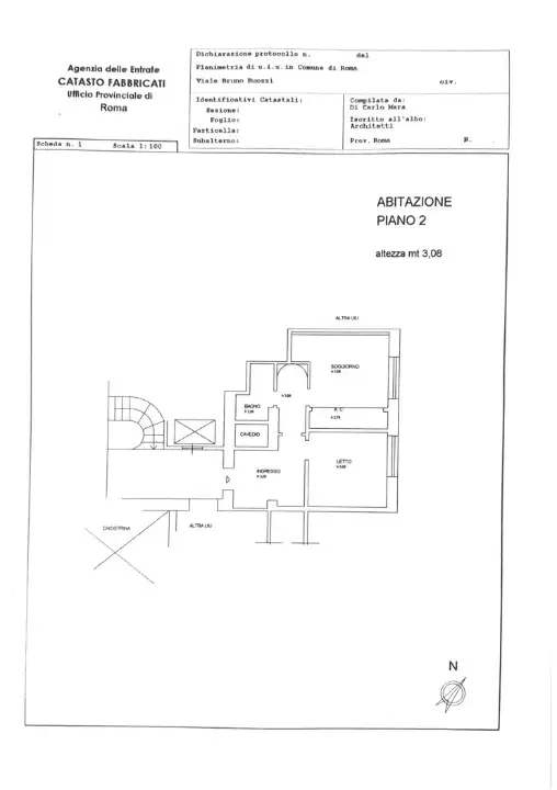 Appartamento - Planimetry 1