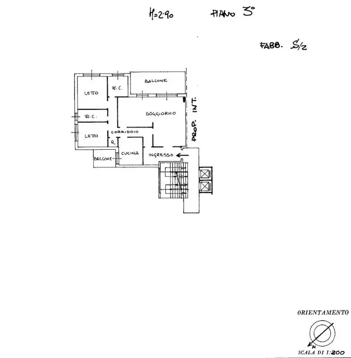 Appartamento - Planimetry 1