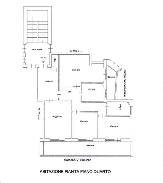 Appartamento - Planimetry 1