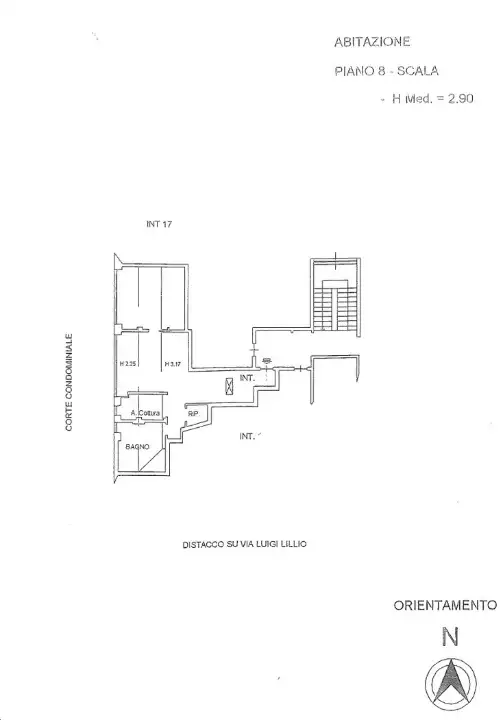 Appartamento - Planimetry 1