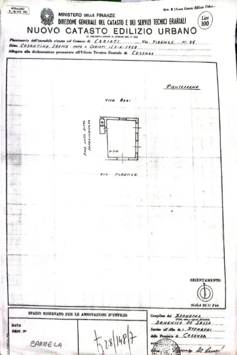 Palazzina - Planimetry 1